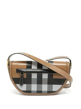 Burberry Pre-Owned: Бежевая сумка через плечо 