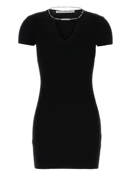 Alexander Wang: Платье с коротким рукавом 
