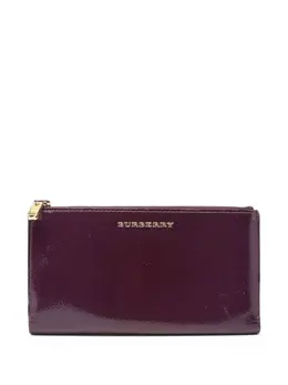 Burberry Pre-Owned: Тёмный кошелёк 