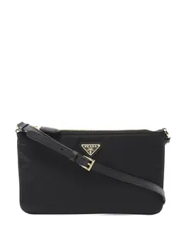 Prada Pre-Owned: Чёрная сумка через плечо 