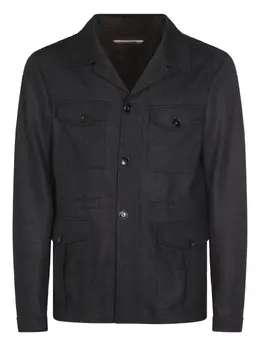Canali: Рубашка из шерсти 