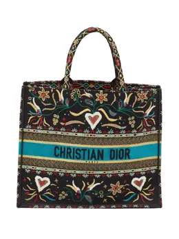Christian Dior Pre-Owned: Чёрная сумка-шоппер 