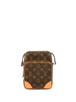 Louis Vuitton Pre-Owned: Коричневая сумка через плечо 