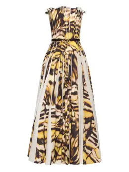 Oscar de la Renta: Платье миди 