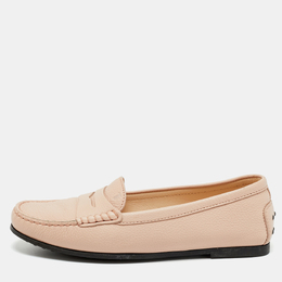 Tod's: Розовые лоферы  Gommino Driver