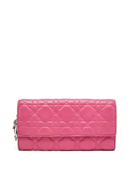 Christian Dior Pre-Owned: Розовый кошелёк 
