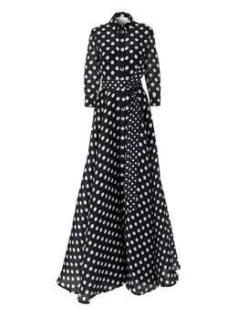 Carolina Herrera: Платье в горошек 
