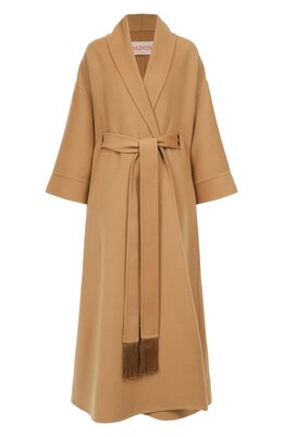 Valentino: Пальто из шерсти 