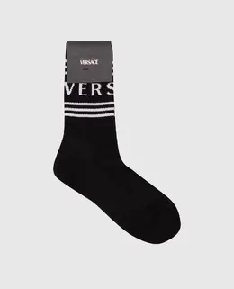 Versace: Чёрные носки 