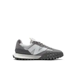 New Balance: Серые кроссовки 