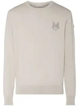 MONCLER: Хлопковый свитер 