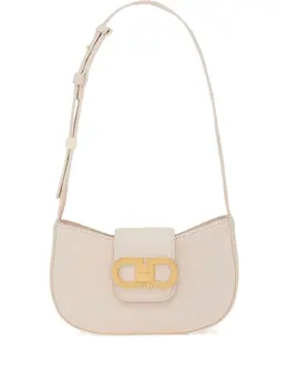 Ferragamo: Розовая сумка  Gancini