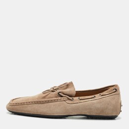 Tod's: Светлые мокасины 