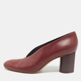 Celine: Бордовые туфли 