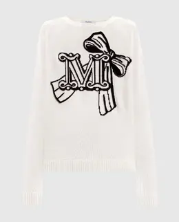 Max Mara: Бежевый свитер 