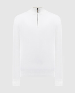 Canali: Белый свитер 