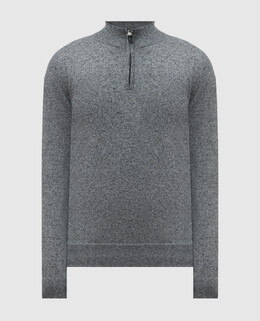 Canali: Серый свитер 