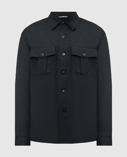 Canali: Серая рубашка 