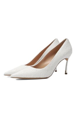 Casadei: Белые туфли  Blade