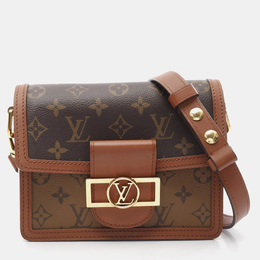 Louis Vuitton: Коричневая сумка 