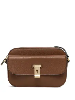 Bally: Коричневая сумка через плечо 