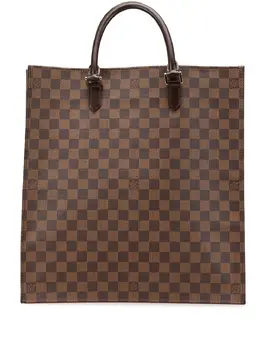Louis Vuitton Pre-Owned: Коричневая сумка-шоппер 
