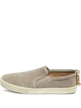 Stuart Weitzman: Светлые мокасины 