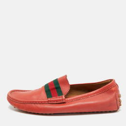 Gucci: Красные мокасины  Web