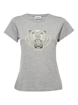 Kenzo Pre-Owned: Светлая футболка 