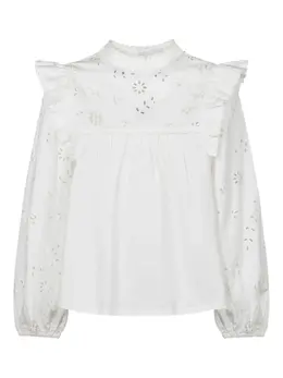 Weekend Max Mara: Блуза с растительным принтом 