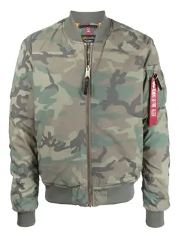 Alpha Industries: Зелёная куртка 