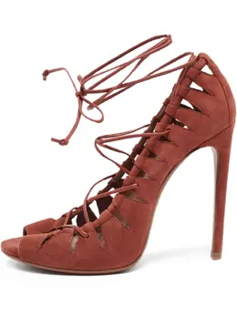 Alaïa Pre-Owned: Коричневые туфли 