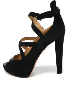 Charlotte Olympia: Чёрные сандалии 