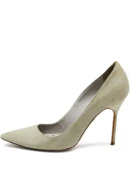 Manolo Blahnik: Светлые туфли 
