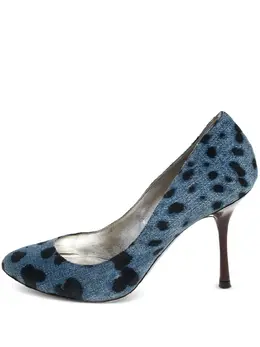 Dolce & Gabbana Pre-Owned: Голубые туфли 