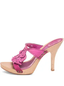Christian Dior Pre-Owned: Розовые сандалии 