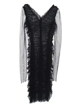 Dolce & Gabbana Pre-Owned: Платье с оборками 