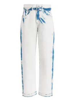 Proenza Schouler: Белые джинсы 