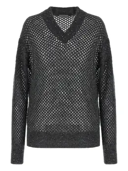 Brunello Cucinelli: Свитер с блёстками 