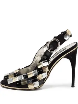 Dolce & Gabbana Pre-Owned: Чёрные сандалии 