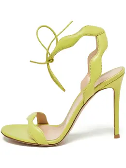 Gianvito Rossi: Зелёные сандалии 