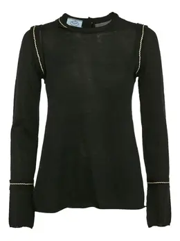 Prada Pre-Owned: Свитер с длинным рукавом 