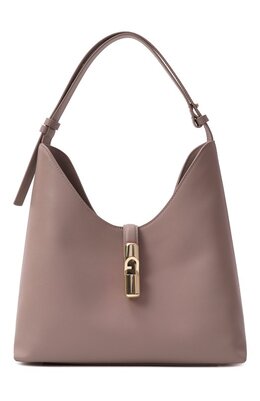 Furla: Коричневая сумка 