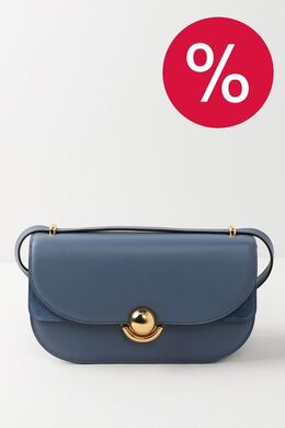 Furla: Синяя сумка 