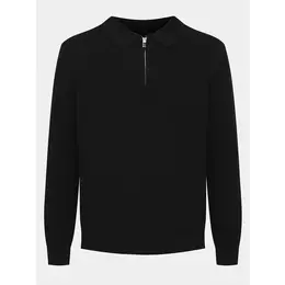 Armani Exchange: Чёрный свитер 