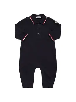 MONCLER: Хлопковый комбинезон 