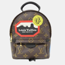 Louis Vuitton: Коричневый рюкзак 