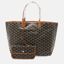 Goyard: Чёрная сумка-шоппер 