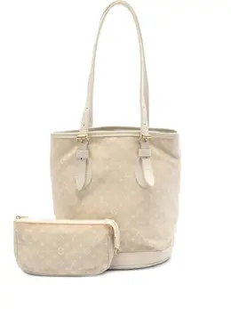Louis Vuitton Pre-Owned: Белая сумка-шоппер 