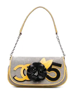 CHANEL Pre-Owned: Чёрная сумка 